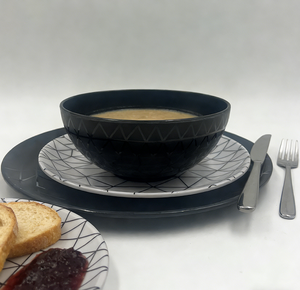 จานเมลามีนขนาดมาตรฐานสำหรับอาหารจานหลักและอาหารครอบครัว - Product Image 4