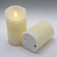 Bougies Pilier LED Sans Flamme en Gros pour Décoration Maison, Mariages et Événements – Cire Véritable, Mèche Dansante, Fonctionnant sur Piles
