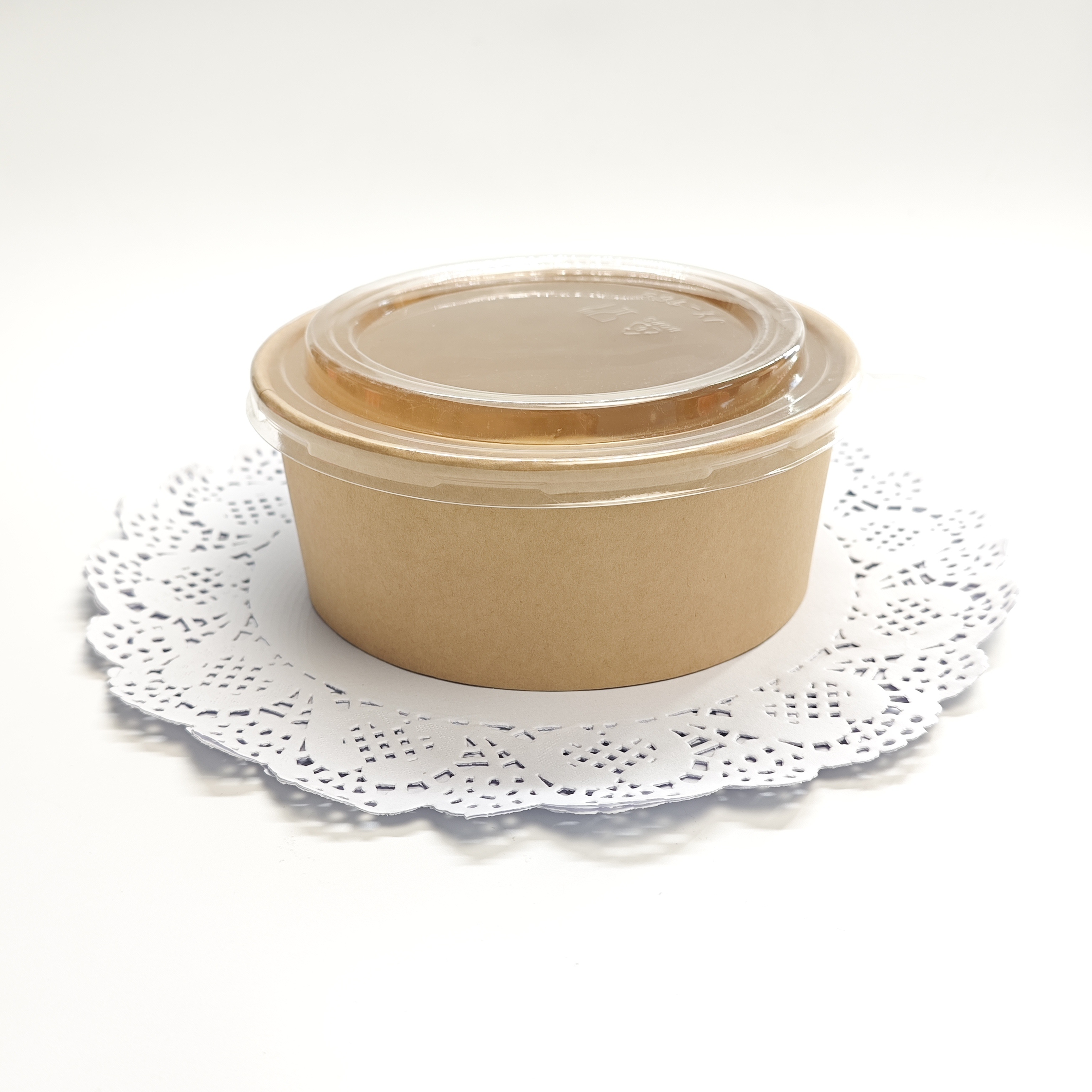 8OZ PAPER BOWL Paper Fan Round Paper Plate for Food Contact