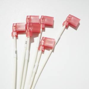 Maßgefertigtes 6,3 mm Flaggentyp Federklemmen-Kabel mit Silikonisolierung - Product Image 4