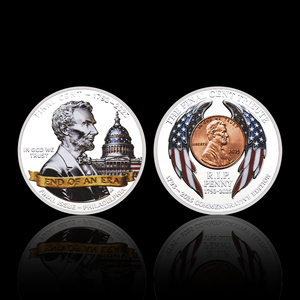 Le Final <span class=keywords><strong>Cent</strong></span> Tribute 2025 R.I.P. Pièce commémorative Penny 1793-2025, fin d'une ère, design Lincoln, cadeau pour collectionneur - Product Image 2