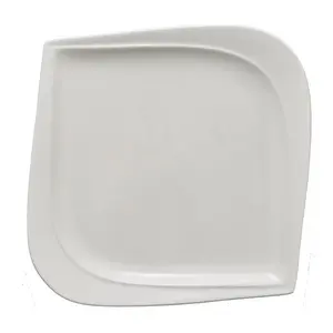 Hotel Supply Wholesale Products Price New Arrival Porcelain Plates Cheap Plain White Pie High Quality Ceramic Wedding Plate Set