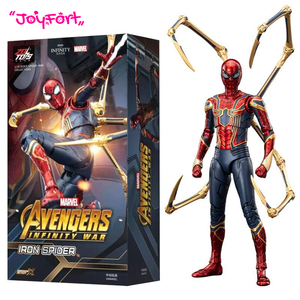 Zd Toys - Figuras de Acción Originales de Spider-Man Marvel Avengers 3 Iron Spider-Man 2.0, Escala 1/10, Articulaciones Móviles, 18 cm, 7 Pulgadas - Product Image 1