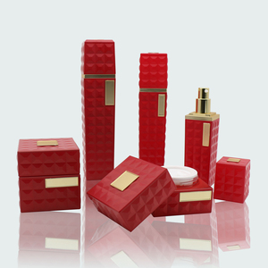 Bộ Bao Bì Mỹ Phẩm Sang Trọng Thiết Kế Theo Yêu Cầu Chai Nhựa Acrylic Lotion Và Lọ Kem - Product Image 2