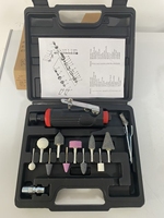 Mini-meuleuse pneumatique YuanMech 3 mm 6 mm 1/4 pouce, modèle YM-320, 22 000 tr/min, 0,58 kg, garantie 12 mois, 14 m/h, 0,63 Mpa, tuyau 10 mm, 1/4" PT