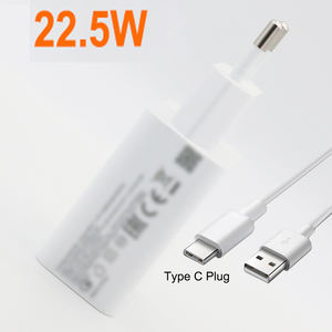 <span class=keywords><strong>Cargador</strong></span> rápido de la UE 22,5 W QC 3,0 Adaptador USB Carga rápida 100CM Tipo C Cable para Xiaomi 9 Lite <span class=keywords><strong>Redmi</strong></span> 9A <span class=keywords><strong>9C</strong></span> - Product Image 5