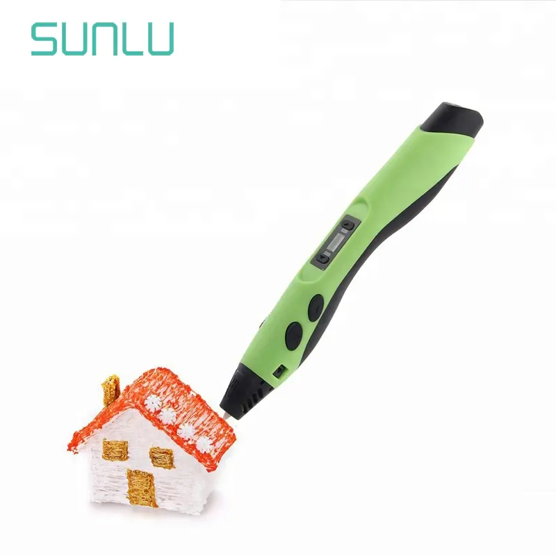 New Product 2018 Professional 3d Printer Toy pluma 3d Green Printing 3d pen