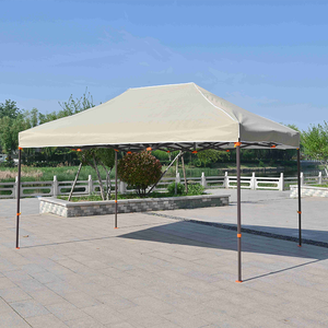 Tenda da esterno impermeabile personalizzata per Gazebo tenda pieghevole 3X4.5 Street Food 10X10 palo a baldacchino tenda con tende - Product Image 4