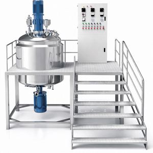 Marmite de chauffage industrielle avec agitateur, mélangeur de détergent, machine à fabriquer du savon liquide - Product Image 6