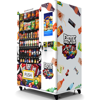 Distributeur de boissons portable en libre-service, distributeur de jus, de cola, de soda, distributeur de collations pour centre commercial