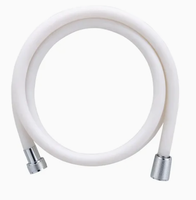Série de flexibles de douche en PVC tressé en nylon et acier inoxydable, connecteur de douchette à main, longueur personnalisée, usine OEM