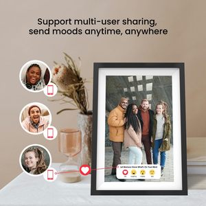 10.1 inch không dây Wifi Khung ảnh kỹ thuật số với loa & camerahd IPS màn hình cảm ứng thông minh Khung ảnh kỹ thuật số - Product Image 4