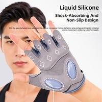 Gants de sport pour hommes et femmes, antidérapants, résistants à l'abrasion, anti-ampoules, absorbant les chocs, respirants, demi-doigts