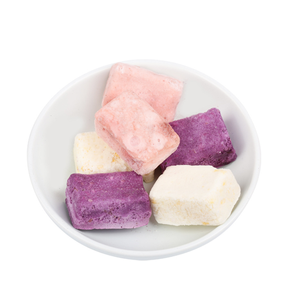 Khỏe Mạnh Snack Fd Đông Khô Sữa Chua Dâu Tây/Blueberry/Xoài/Vàng Đào <span class=keywords><strong>Flavour</strong></span> Hỗn Hợp Đóng Băng Khô Sữa Chua Cubes - Product Image 1