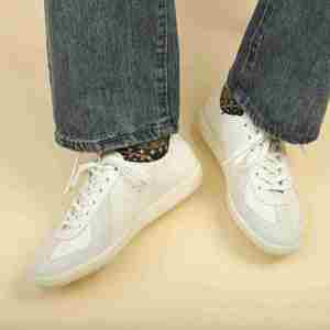 Niche Retro Casual German Training Shoes Full-Grain Leather Color-<b>Block</b> Lace-Up Summer Sports Sneakers Square Toe Anti-Slip - Product Image 6