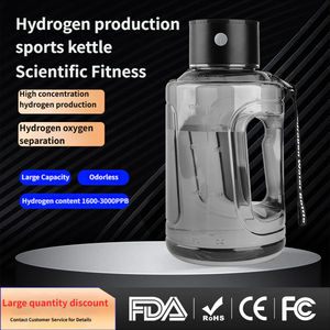 Bouteille d'eau à hydrogène portable de 1,5 L, générateur d'eau riche en hydrogène pour le sport avec filtre moléculaire - Product Image 2