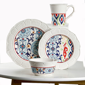 ชุดอาหารเซรามิกขายดี คุณภาพสูง พร้อมลวดลายวาดมือ - Product Image 1