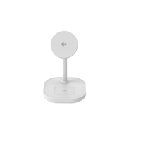 Chargeur sans fil magnétique pliable 3-en-1 15W 10W PD 3.0 pour montre connectée, écouteurs, téléphone portable 5V/1A OTP Type-C