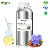 Huile de lin en vrac 100% huile de lin pure biologique pressée à froid pour l'alimentation et les cosmétiques