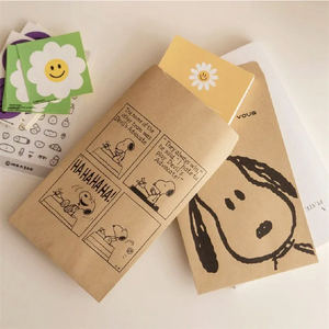 Cute Snoopy-Themed Creative Envelopes Greeting Cards &amp; Gift Packaging for Christmas, New Year <strong>Invitations</strong> &amp; Birthday Presents - Product Image 1