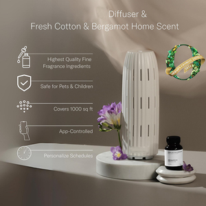 Scent <strong>Diffuser</strong> for Essential Oil Blends Fragrances Waterless Scent Aroma <strong>Diffuser</strong> Machine Bluetooth for Home - Product Image 4