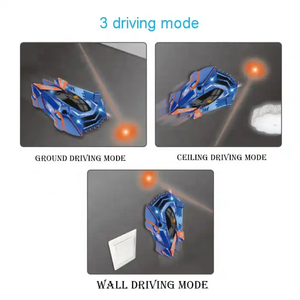 Nouvelle conception de voiture télécommandée 2,4G pour grimper les murs, guidée par laser, haute vitesse, 50 m, télécommande, utilisation intérieure-extérieure - Product Image 3