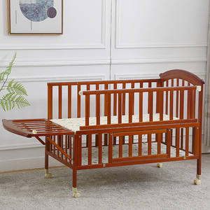 <span class=keywords><strong>Cuna</strong></span> de jardín de infantes con colchón ajustable, <span class=keywords><strong>cuna</strong></span> <span class=keywords><strong>Montessori</strong></span> para guardería de bebé con ruedas de grado comercial, cama de madera para preescolar - Product Image 2