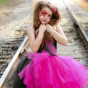 Long Train Costume Cosplay for <b>Halloween</b> Princess Fancy <b>Red</b> <b>Dress</b> Lace Wedding Sleeveless Tutu <b>Dress</b> - Product Image 5