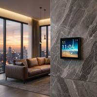 Panel Rumah Pintar TIANLAI 4 inci Linux Tuya Zigbee Gateway Hub Kontrol Suara Alexa untuk Villa 2026