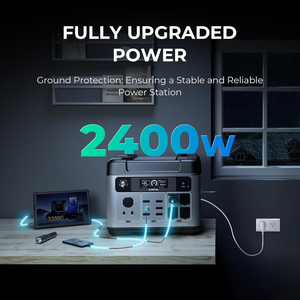 3000W UPS 2048Wh Solar <b>Backup</b> Power Station With Expandable <b>Batteries</b> Super 2200W Portable Generator P2001E PLUS QC PD Fast Char - Product Image 2