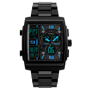 <span class=keywords><strong>Skmei</strong></span> — montre-bracelet en cuir véritable pour hommes, à quartz, étanche, avec dos en acier inoxydable, nouvelle collection <span class=keywords><strong>1274</strong></span>, importé de la chine, vente en gros - Product Image 2