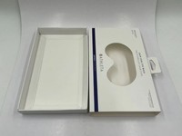 1 pc, emballage coulissant uv, logo personnalisé de luxe, masque pour les yeux, boîte-cadeau avec poignée