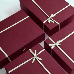 Customized Logo High-End Portable Luxury Handmade Gift <strong>Box</strong> <strong>Set</strong> for Bridesmaid Proposal with Lid and Magnetic Closure - Product Image 1