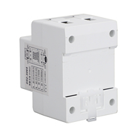 Medidor de Corriente Continua Multifuncional para Riel DIN, Medidor de Energía Fotovoltaica, Voltímetro Digital, Amperímetro D52-3065