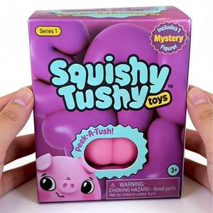 Juguete Blandito de Culo de Cerdo para Apretar, Suave, de Subida Lenta, Antiestrés, Juguete Sensorial, Regalo Divertido para Niños y Adultos - Product Image 1