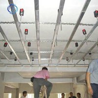 Amortisseur en caoutchouc pour mur/plafond, durable, avec réduction de bruit de 60 %, pour bureau, salle de bain, chambre, KTV - Prêt à l'emploi à base d'eau
