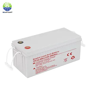 Năng lượng mặt trời hành tinh năng lượng mặt trời 12V 50Ah 60Ah 100Ah năng lượng mặt trời lưu trữ điện Gel Pin cho lưu trữ