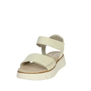 Sandalo con Zeppa Tamaris da Donna Beige 8-88720-44, Calzatura Estiva Comoda con Plateau - Product Image 6