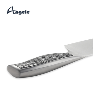 Nice <strong>Grip</strong> 8 Inch Chef <strong>Knife</strong> German Stainless Steel 1.4116 High-Polish Finish Ambidextrous Eco-Friendly Professional Kitchen - Product Image 4