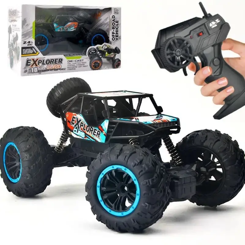 2.4G 1:16 Large Size 45 Degrees Uphill Tpr Anti-skid Tire All Terrain 4x4 Vehicle Juguetes Rc Car Toys For Boys
