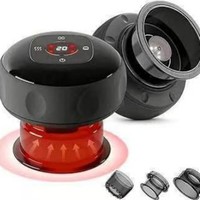 Produit phare : Machine de massage par ventouses intelligente ABS+Silicone avec vibration et thérapie par lumière rouge