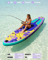 Planche de paddle SUP pour sports nautiques, personnalisable, échantillon rapide, faible MOQ, directement de l'usine Aisunss, OEM flexible