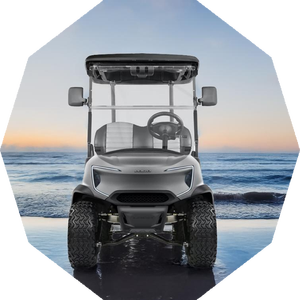 Precio barato al por mayor de fábrica 3500W 2 + 2 asientos 4X4 carrito de golf eléctrico de caza - Product Image 1