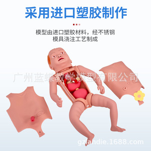 Manichino avanzato <span class=keywords><strong>per</strong></span> la cura dei neonati, <span class=keywords><strong>per</strong></span> la puntura endovenosa di tutto il corpo, l'inserimento del tubo nasogastrico, il lavaggio gastrico e l'lavaggio con enema. - Product Image 3