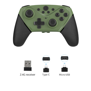 HiCyber 2,4G Controlador inalámbrico Doble choque para PC360steam/ TV Box Android - Product Image 3