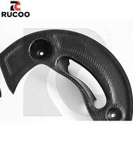 Plaque de refroidissement de frein en fibre de carbone sèche pour BMW G80/G81/M3/G82/G83/M4 – Pièce de rechange pour kit carrosserie amélioré