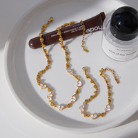 Bijoux pour femmes, collier avec pendentif en diamant en forme de cœur en tungstène, électroplaqué, chaîne claviculaire, bijoux de luxe haut de gamme, amour