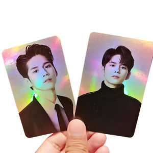 Carte postale couleur double face personnalisée de haute qualité kpop holographique Kpop pour collection - Product Image 6