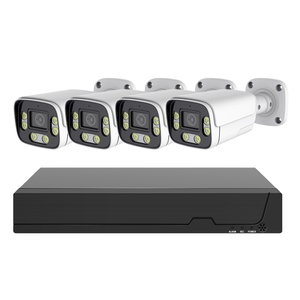 4 kênh H.265 POE NVR hệ thống 8MP <span class=keywords><strong>CMOS</strong></span> cảm biến tầm nhìn ban đêm hai chiều âm thanh 4k <span class=keywords><strong>CCTV</strong></span> <span class=keywords><strong>Camera</strong></span> OEM/ODM - Product Image 1