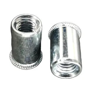 Factory Wholesale Stainless Steel Rivet Nut Countersunk Head Round Body Plain Rivet Nuts Made In China